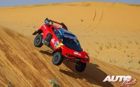 Nani Roma, al volante del BRX Prodrive Hunter, durante una etapa del Rally Dakar 2022.