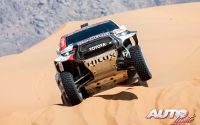 Nasser Al-Attiyah, al volante del Toyota GR DKR Hilux, obtenía la victoria en la categoría de coches del Rally Dakar 2022.