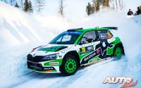 Andreas Mikkelsen, al volante del Skoda Fabia Evo Rally2, obtenía la victoria de la categoría WRC 2 en el Rally de Suecia 2022, puntuable para el Campeonato del Mundo de Rallies WRC 2.
