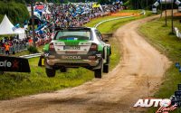 Andreas Mikkelsen, al volante del Skoda Fabia Evo Rally2 WRC 2, obtenía la victoria de la categoría WRC 2 en el Rally de Estonia 2022, puntuable para el Campeonato del Mundo de Rallies WRC 2.