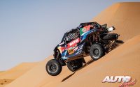 Helder Rodrigues, al volante de un Can-Am Maverick XRS Turbo, durante una etapa del Rally Dakar 2023.