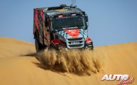 Janus Van Kasteren, al volante de un Iveco Powerstar Evo, obtenía la victoria en la categoría de camiones del Rally Dakar 2023.