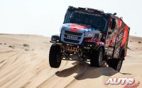 Janus Van Kasteren, al volante de un Iveco Powerstar Evo, obtenía la victoria en la categoría de camiones del Rally Dakar 2023.