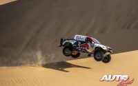 Nasser Al-Attiyah, al volante del Toyota GR DKR Hilux, obtenía la victoria en la categoría de coches del Rally Dakar 2023.